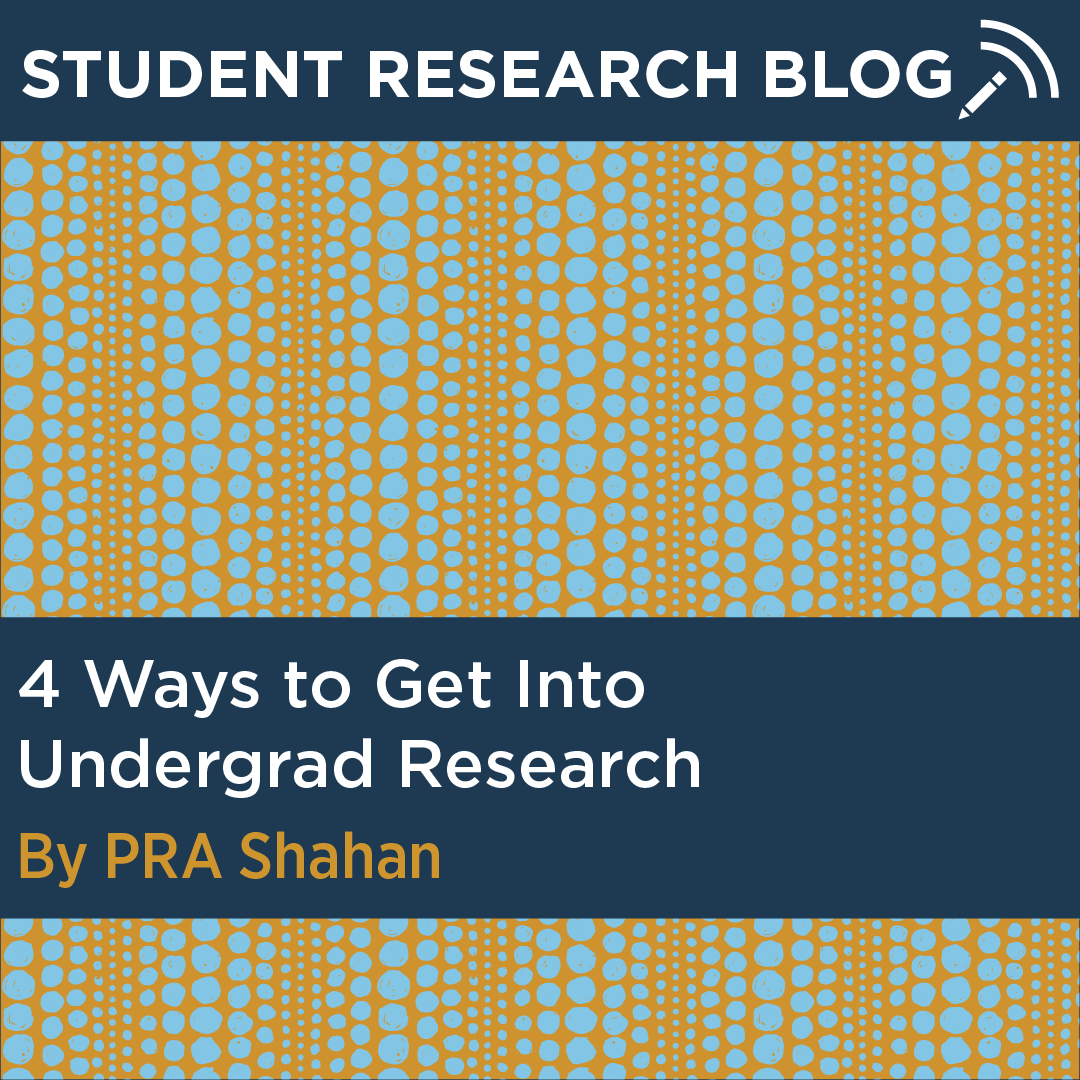 how to get into research as undergrad
