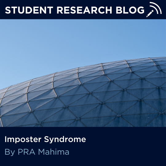 Imposter Syndrome. By PRA Mahima.
