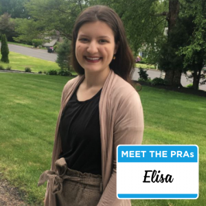 Meet the PRAs - Elisa Shaholli.
