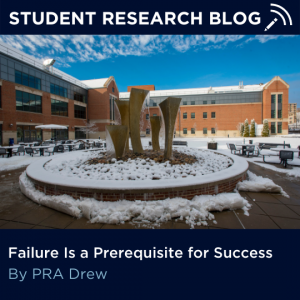 Failure Is a Prerequisite for Success. By PRA Drew.