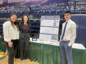 UConn Co-op Legacy Fellows Justin Amengual, Kaylee Walsh, and Emily Miller.