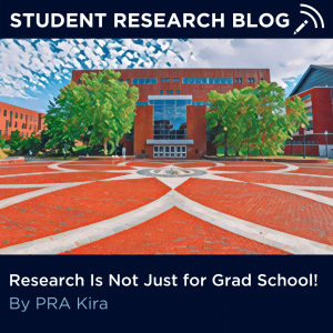 Student Research Blog Post, Research Is Not Just for Grad School! By PRA Kira.